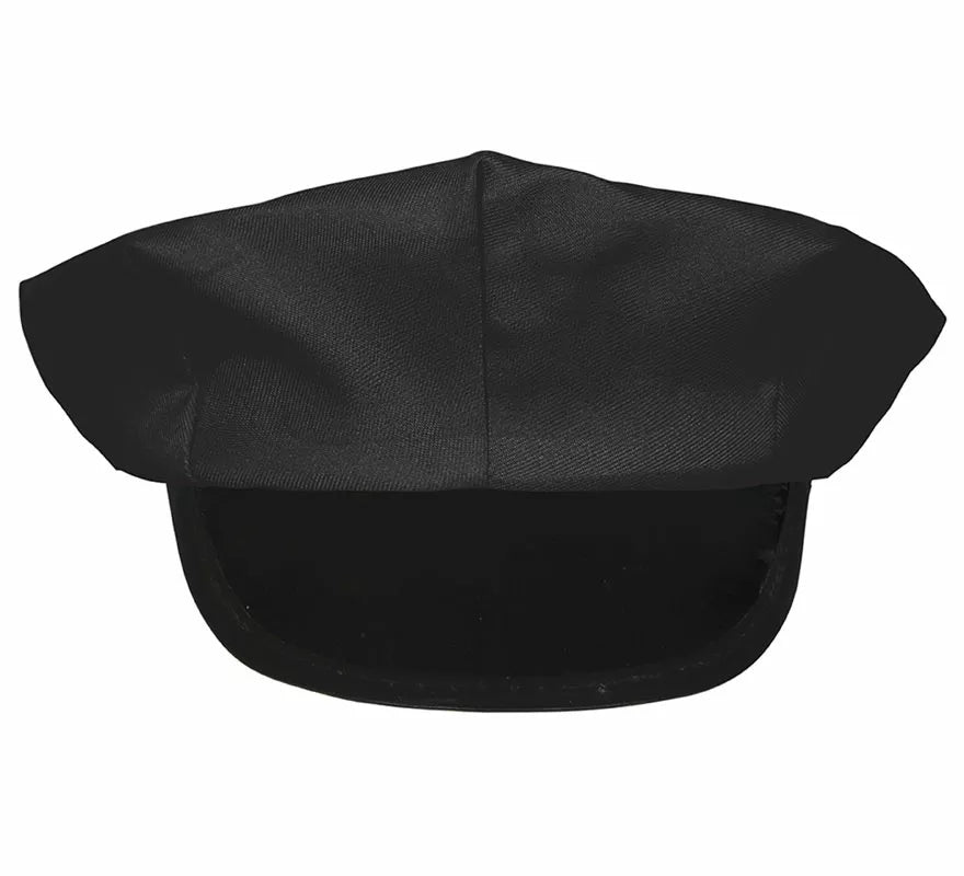 Translation missing: fr.Gorra de Chofer negro adulto