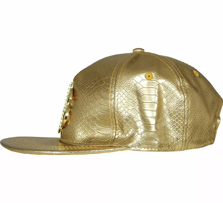 Translation missing: fr.Gorra de Dollar dorado adulto