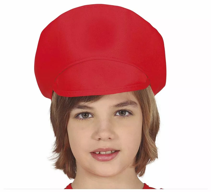 Translation missing: fr.Gorra de Fontanero Roja Infantil