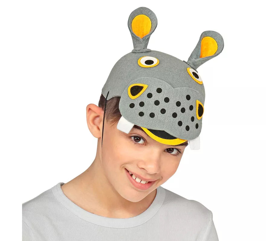 Translation missing: fr.Gorra de Hipopótamo de Fieltro para niños