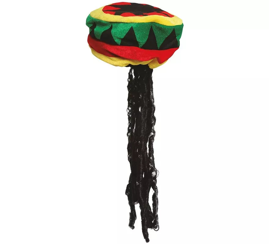 Translation missing: fr.Gorra de Jamaicano con rastas