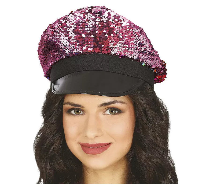 Translation missing: fr.Gorra de Lentejuelas con visera en varios colores