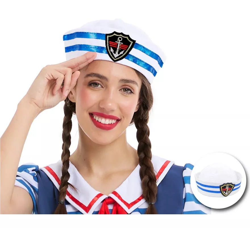 Translation missing: fr.Gorra de Marinera con insignia adulto