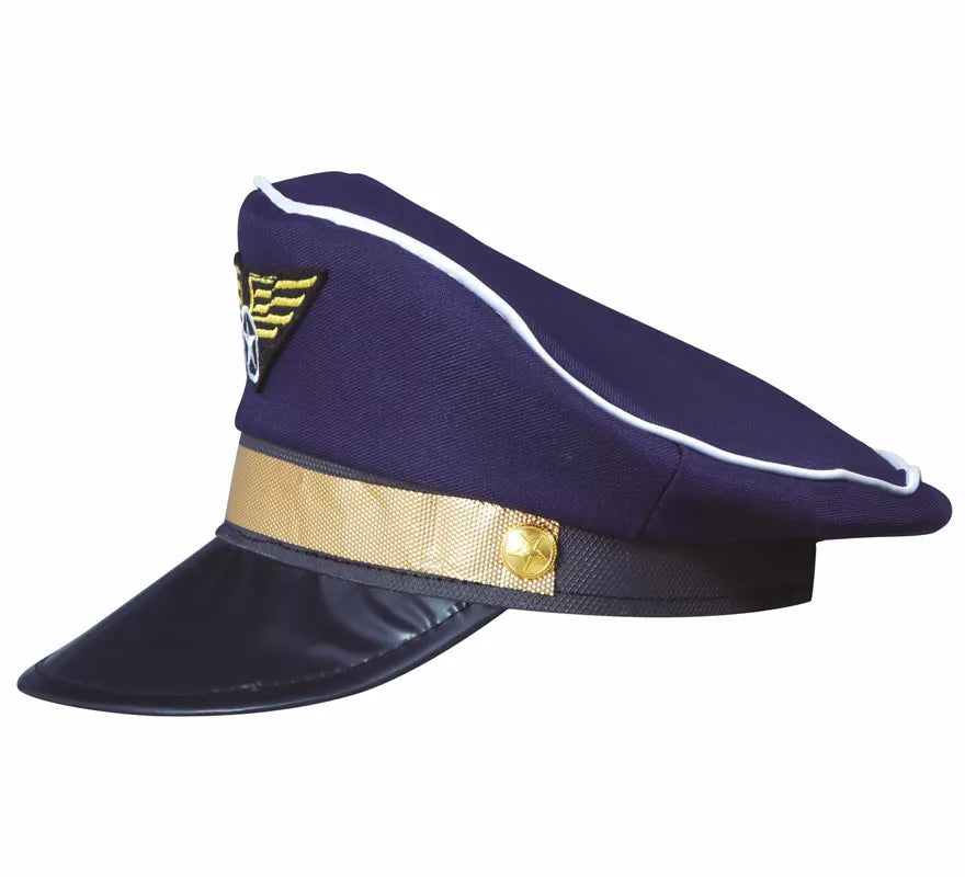 Translation missing: fr.Gorra de Piloto con Insignia Dorada Infantil