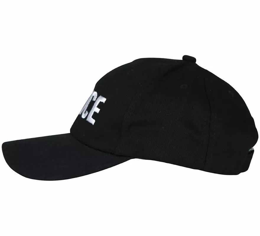 Translation missing: fr.Gorra de Police negra adulto