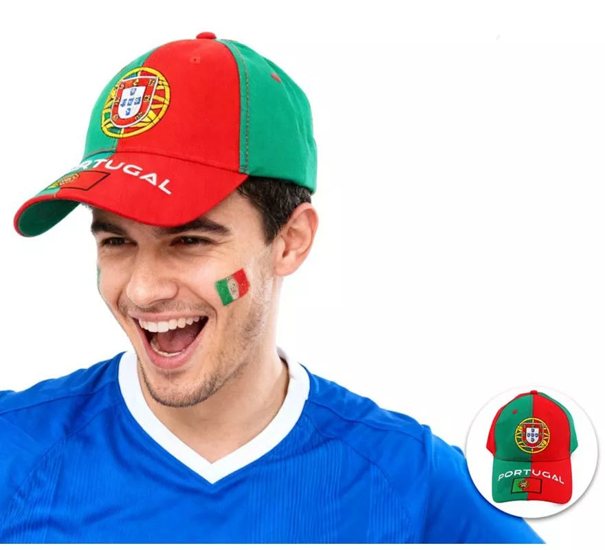 Translation missing: fr.Gorra de Portugal para adulto