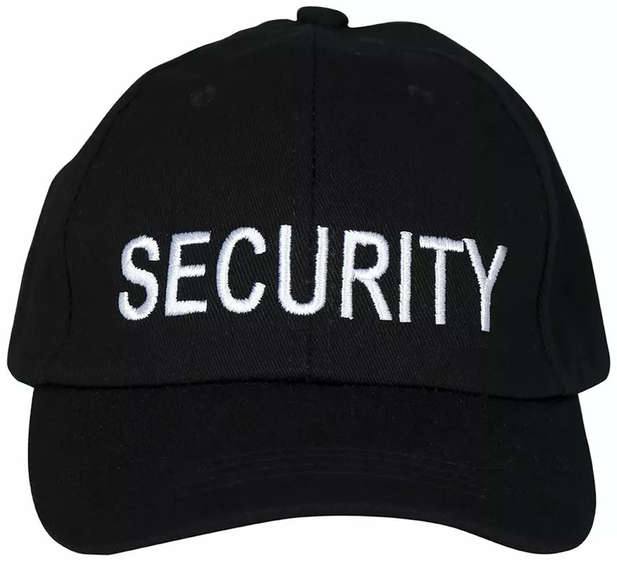 Translation missing: fr.Gorra de Security negra adulto