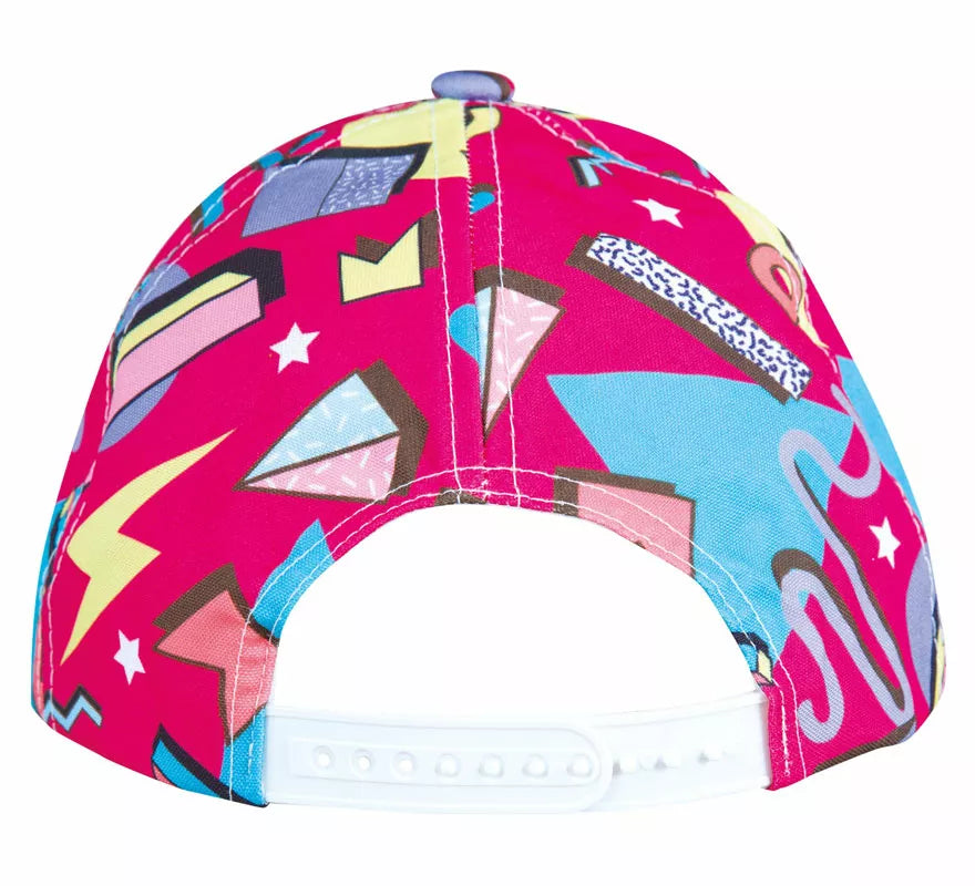 Translation missing: fr.Gorra Fucsia con estampado de los Años '80