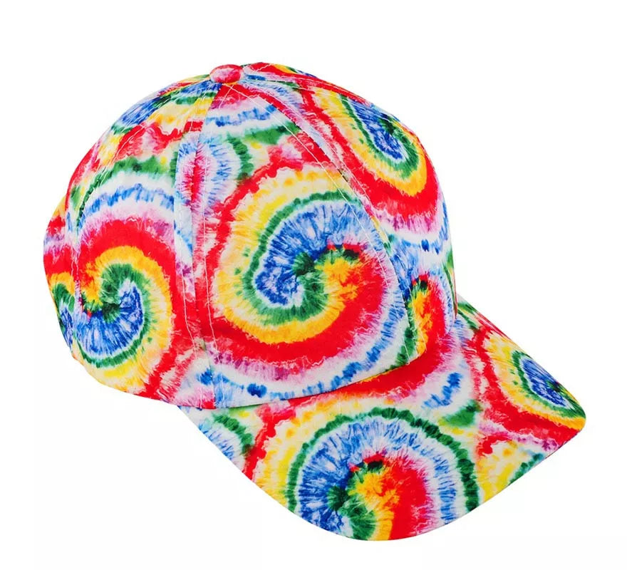 Translation missing: fr.Gorra Hippie Espiral de colores