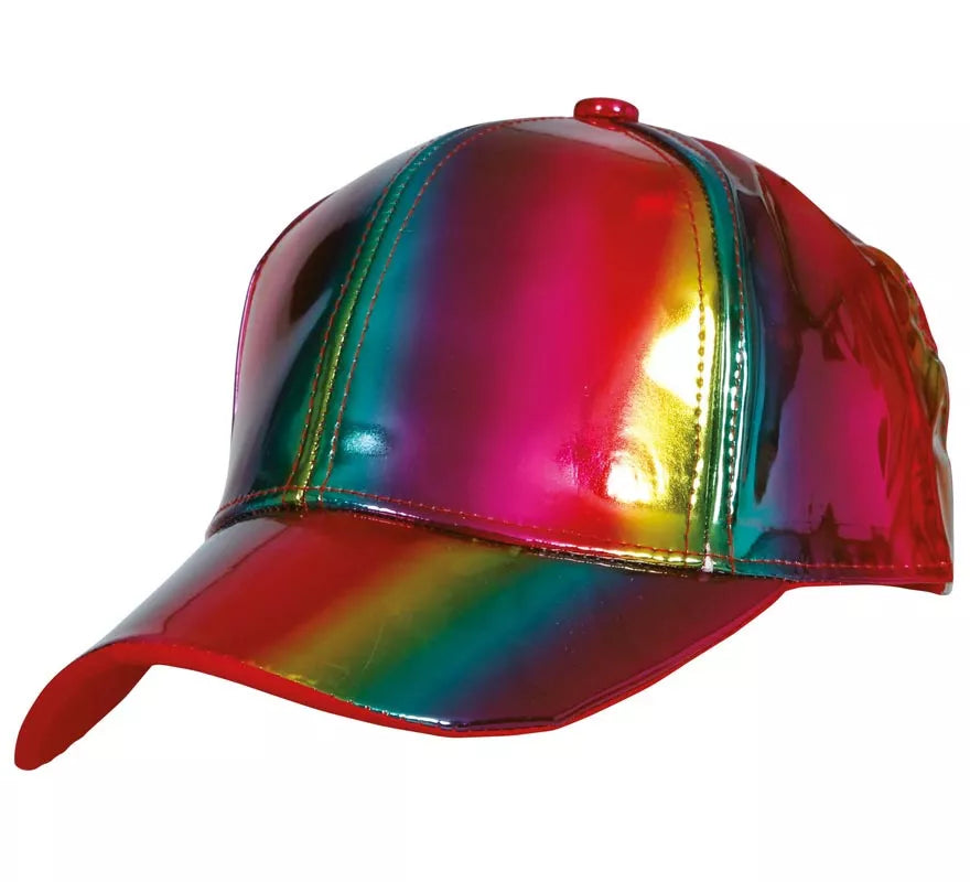 Translation missing: fr.Gorra Metalizada multicolor adulto