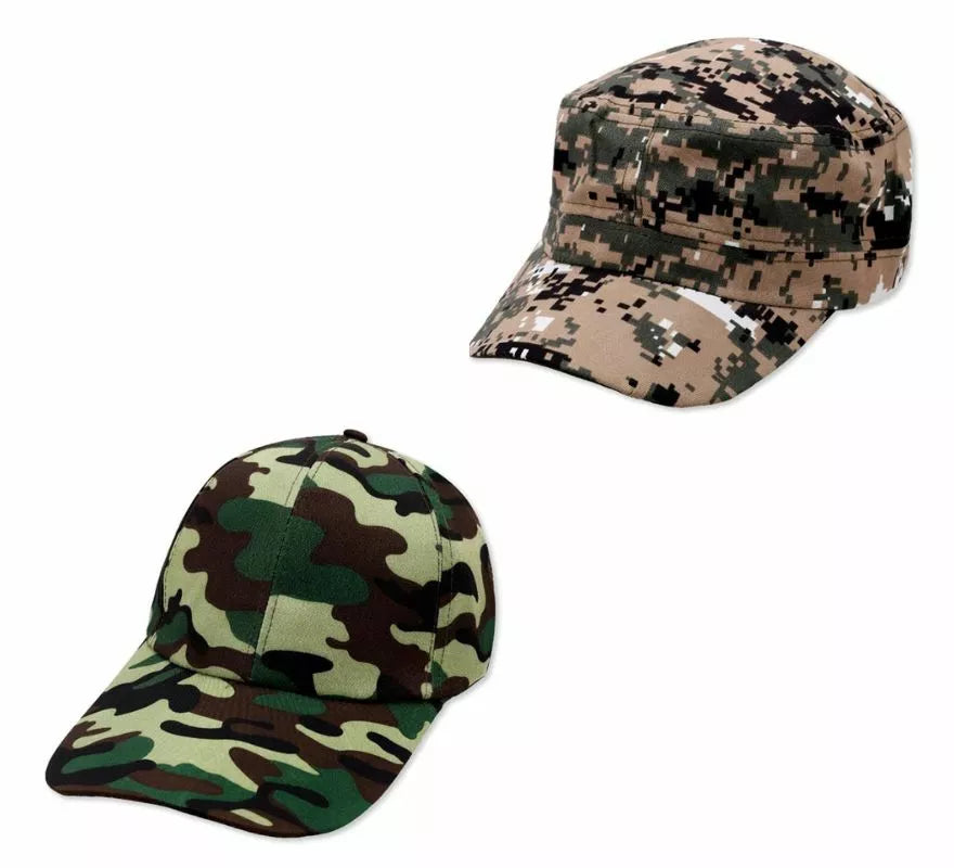 Translation missing: fr.Gorra Militar Camuflaje adulto en varios colores