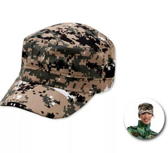 Casquette militaire camouflage pour adulte en différentes couleurs