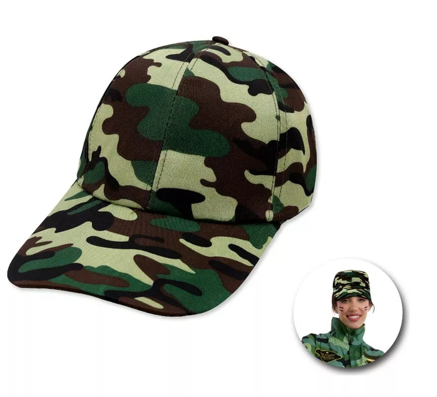 Translation missing: fr.Gorra Militar Camuflaje adulto en varios colores