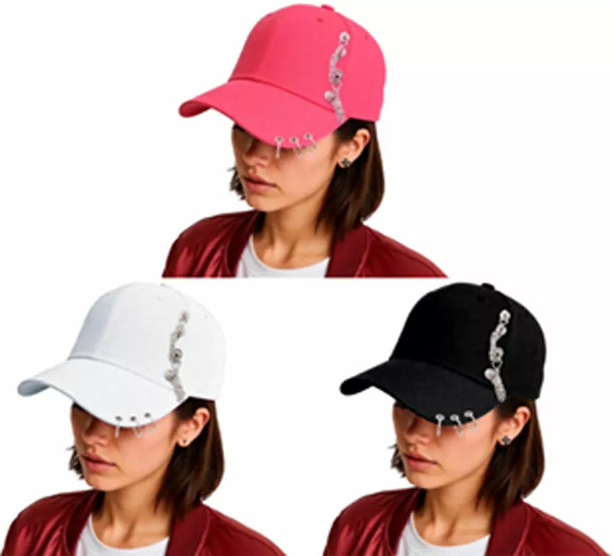 Translation missing: fr.Gorra Punk con Visera y Cadenas en varios colores