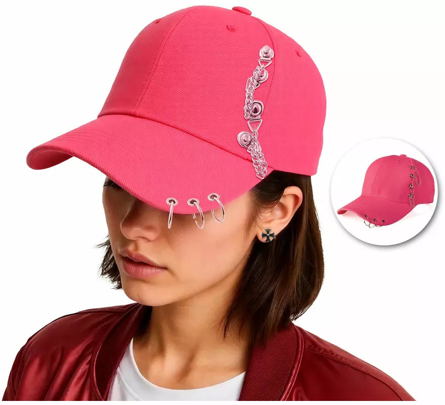 Translation missing: fr.Gorra Punk con Visera y Cadenas en varios colores