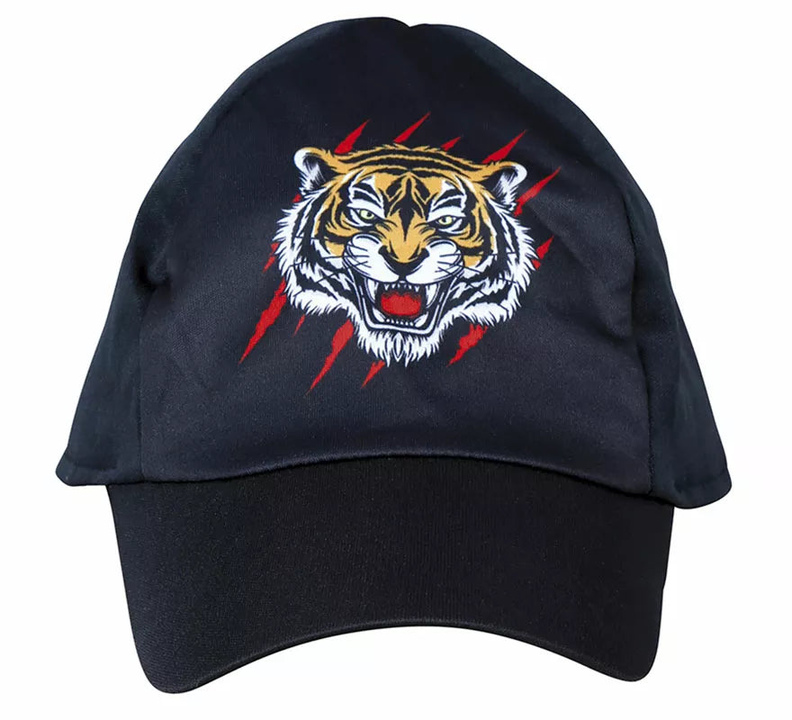 Translation missing: fr.Gorra y Camisa de Tigre para Adulto