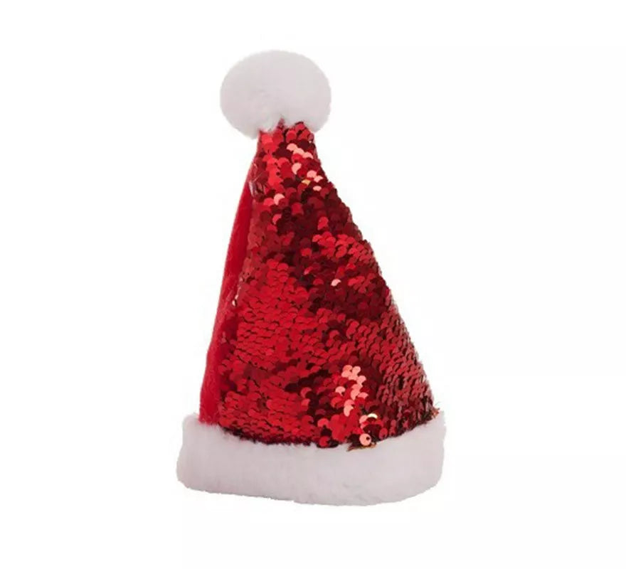 Translation missing: fr.Gorrito X´Mas con Lentejuelas de 18 cm