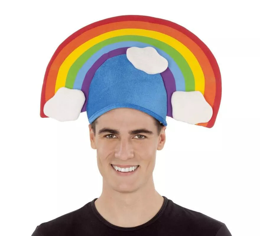 Translation missing: fr.Gorro Cielo, Nubes y Arcoíris