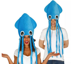 Chapeau ou bonnet Poulpe Bleu