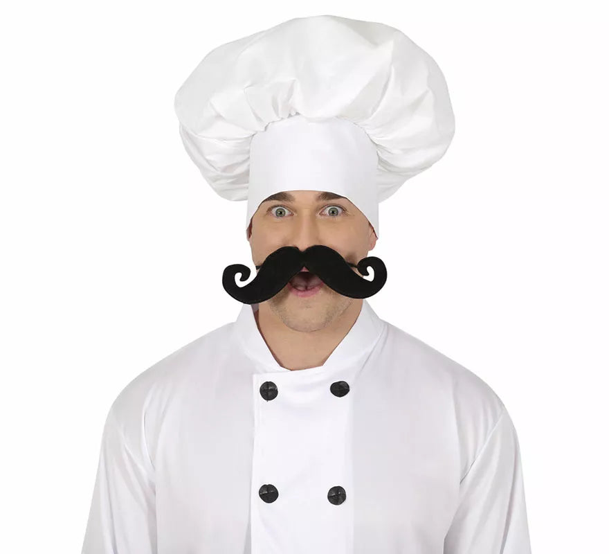 Translation missing: fr.Gorro de Chef blanco grande adulto