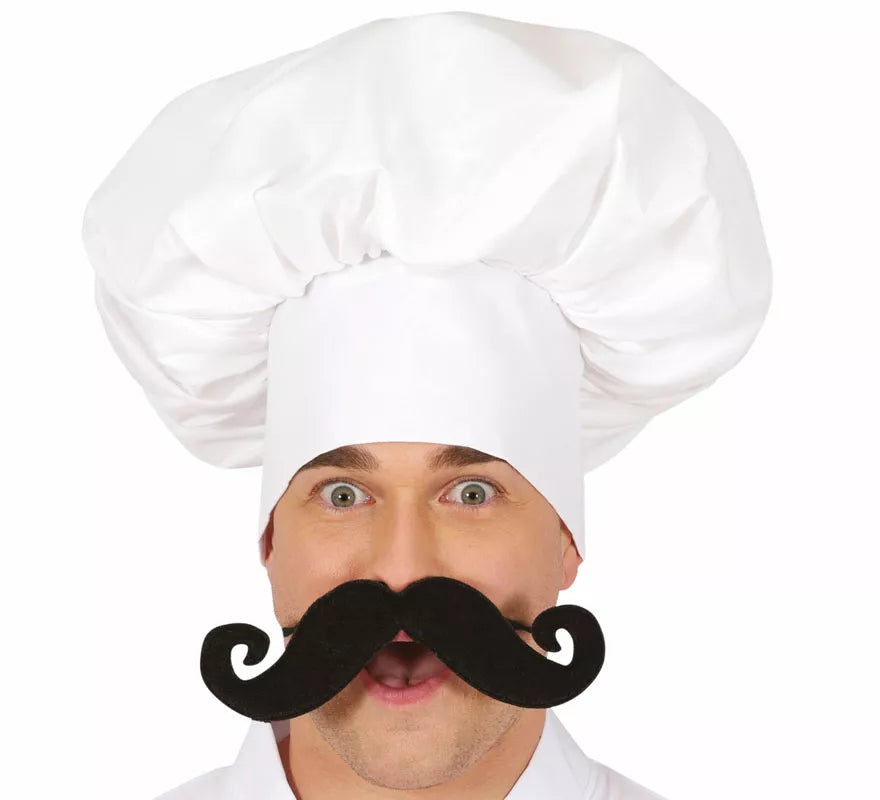 Translation missing: fr.Gorro de Chef blanco grande adulto