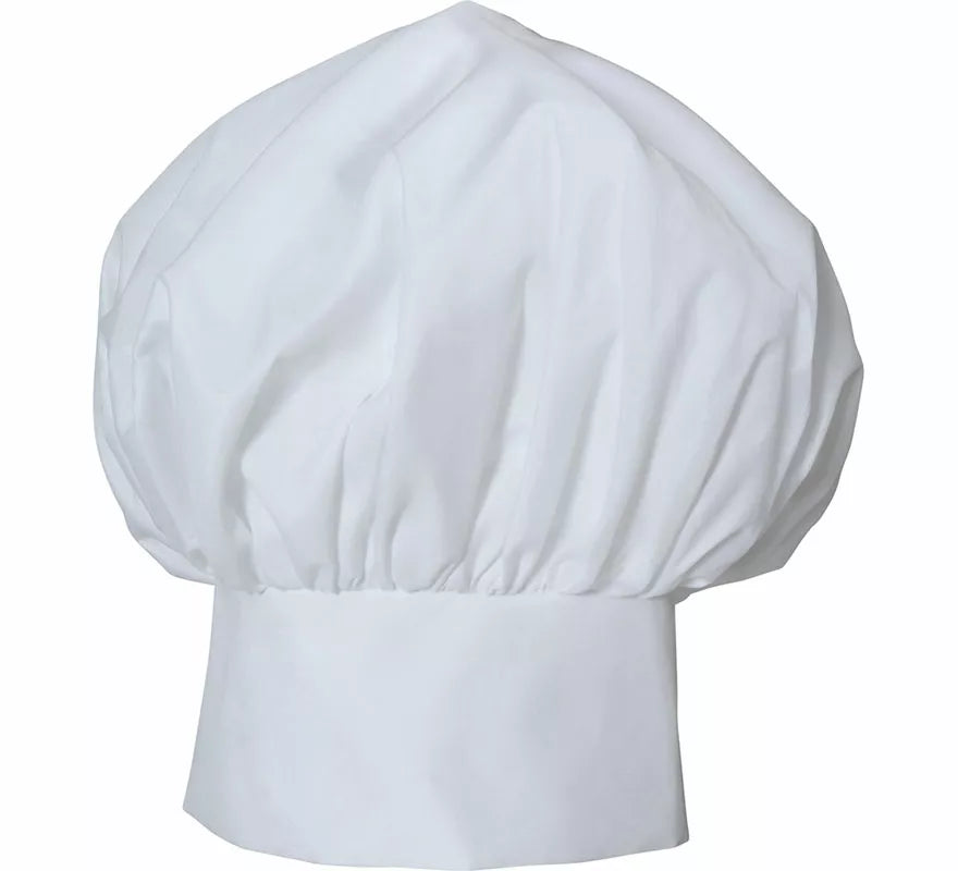 Translation missing: fr.Gorro de Chef blanco grande adulto