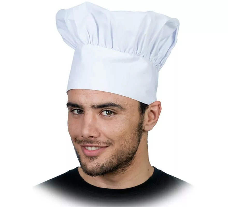 Translation missing: fr.Gorro de Cocinero blanco