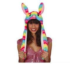 Multicolor bouchon de lapin avec le Mouvement