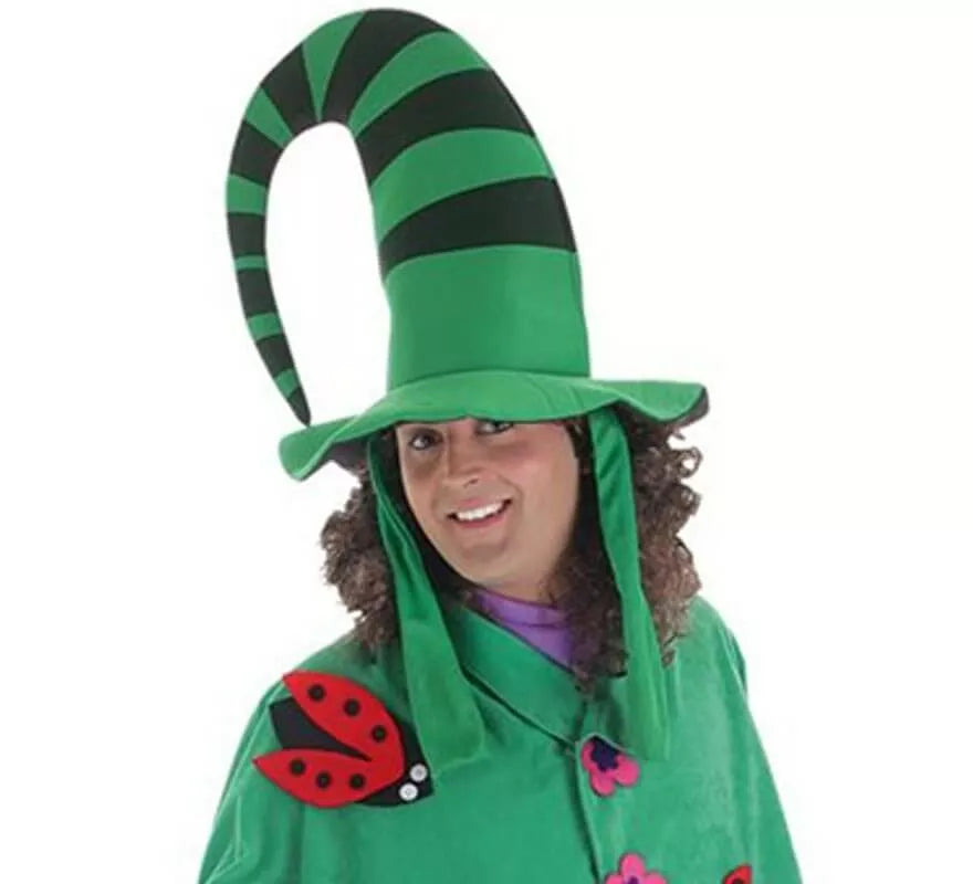 Translation missing: fr.Gorro de Duende Verde y Negro para adultos