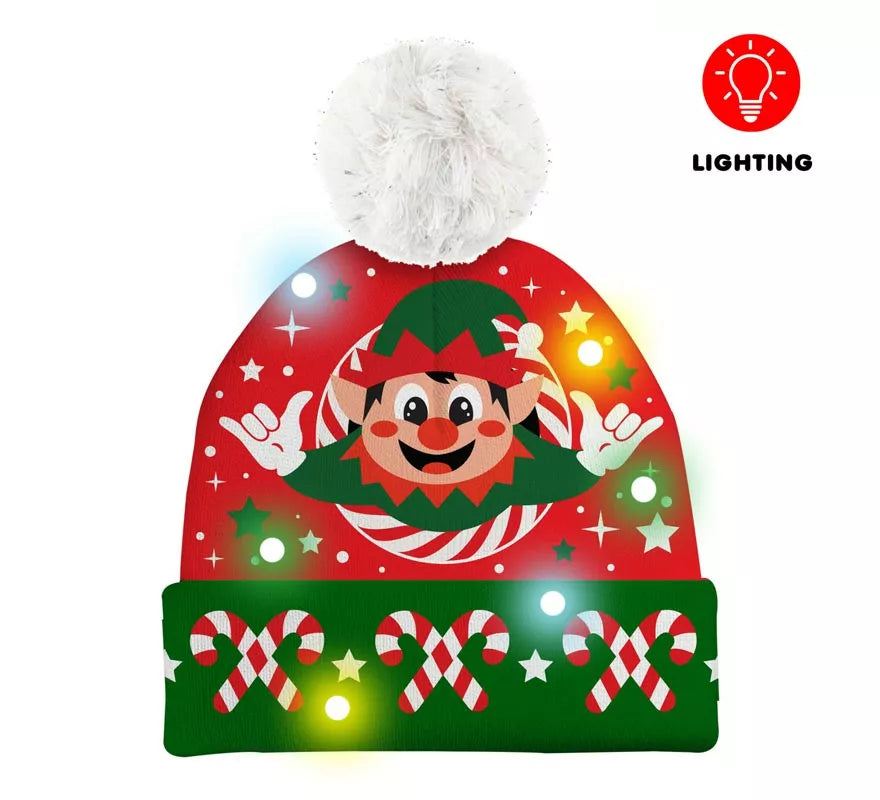 Translation missing: fr.Gorro de Elfo Efecto Lana con Luz