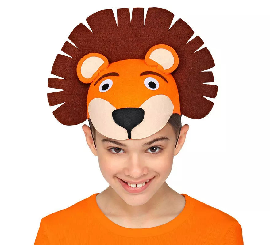 Translation missing: fr.Gorro de León de Fieltro para niños