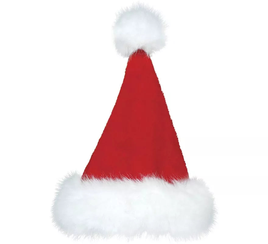 Translation missing: fr.Gorro de Papá Noel de Terciopelo rojo