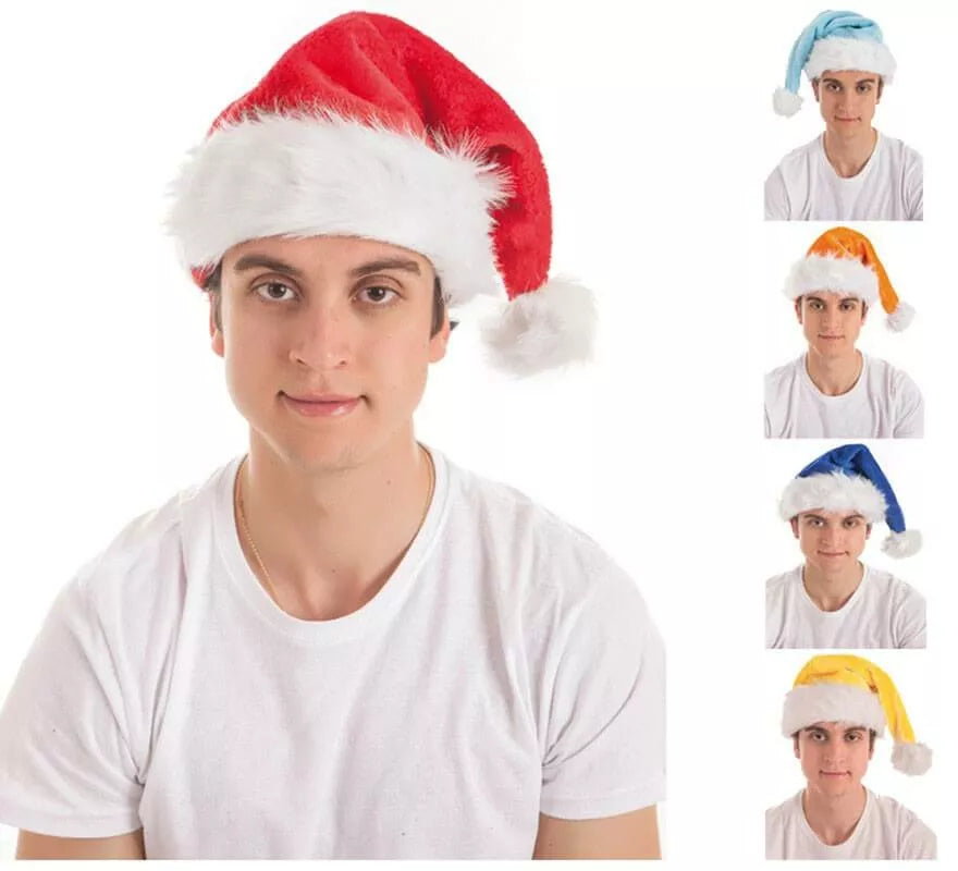 Gorro de Papá Noel en varios colores