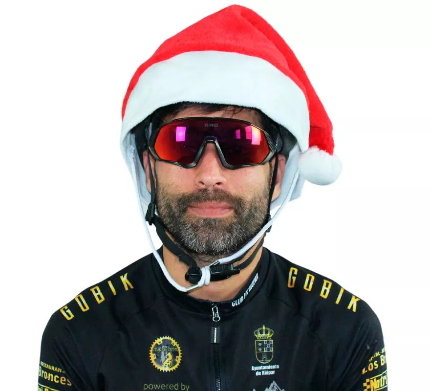 Translation missing: fr.Gorro de Papá Noel para Cascos de Bicicleta, Esquí y más