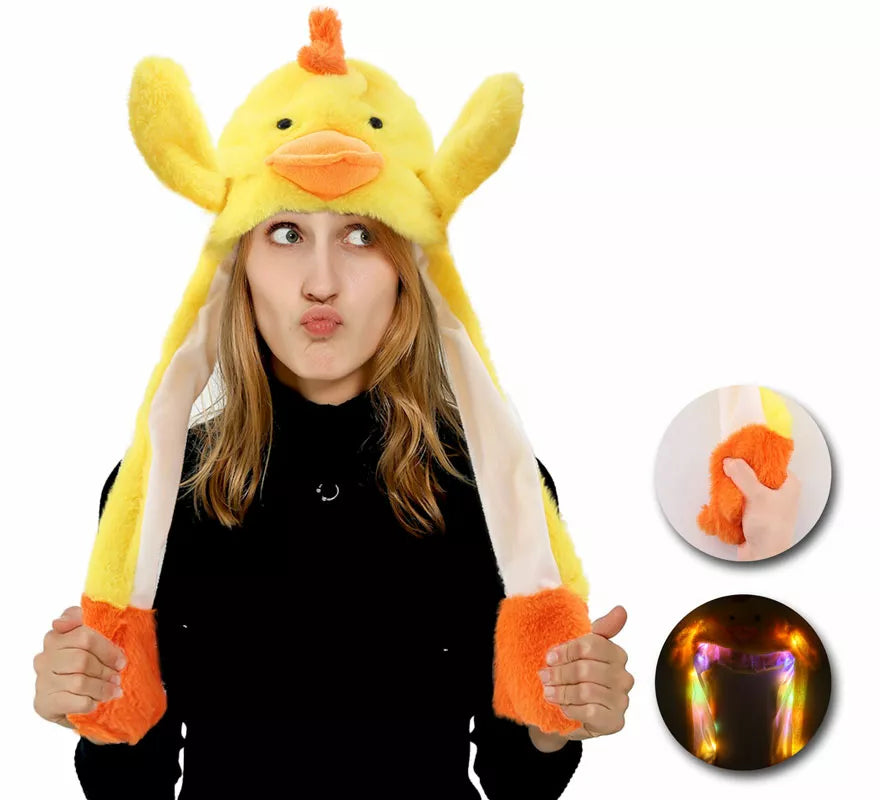 Translation missing: fr.Gorro de Pato con Oreja Móviles y Luz