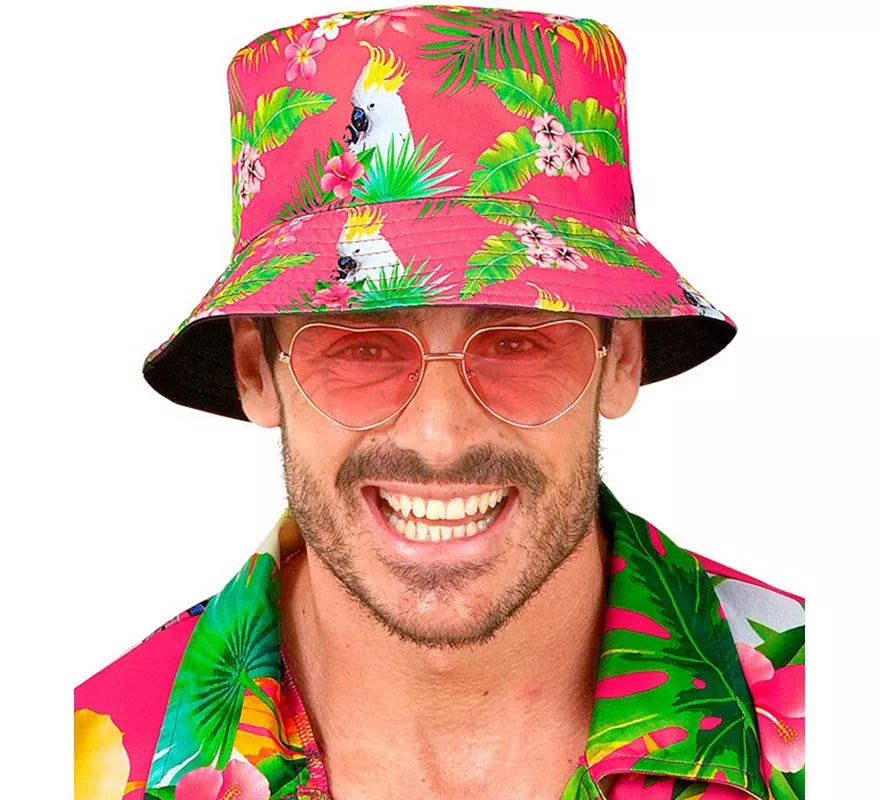 Translation missing: fr.Gorro de Pescador Bucket Fiesta de Verano Cacatúa