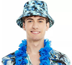 Chapeau de Pêcheur Palmiers Bleus