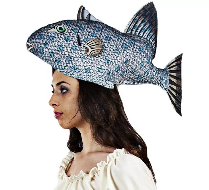 Translation missing: fr.Gorro de Pez de Río azul adulto