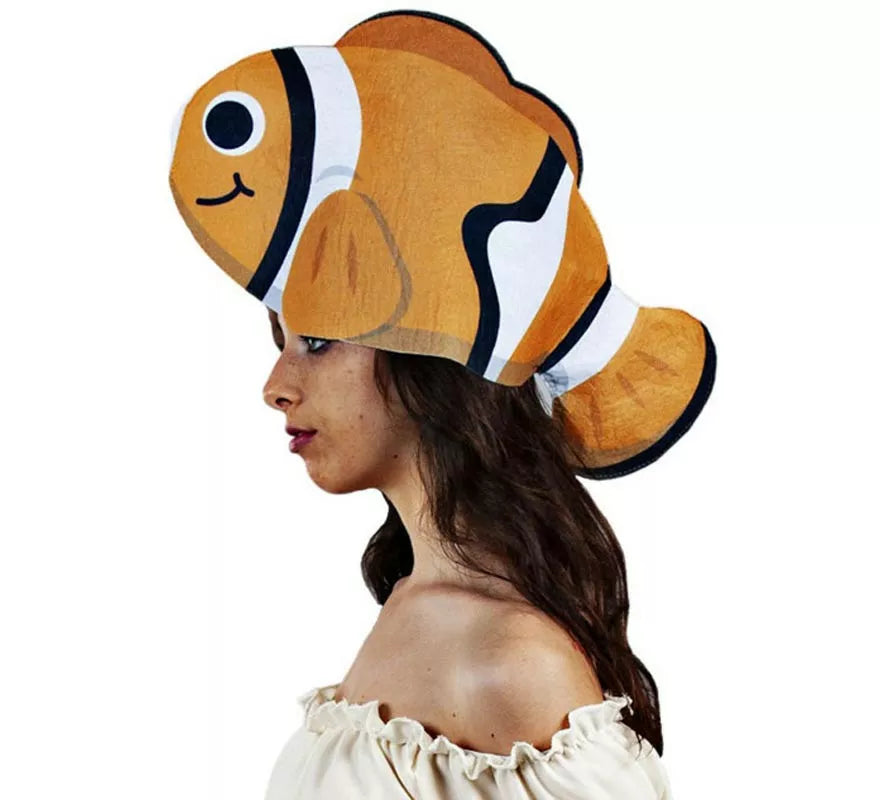 Translation missing: fr.Gorro de Pez Payaso naranja adulto
