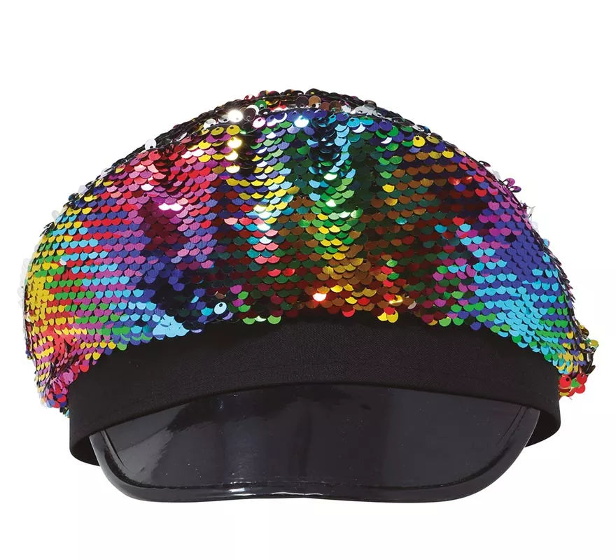 Translation missing: fr.Gorro de Policía de Lentejuelas Multicolor para mujer