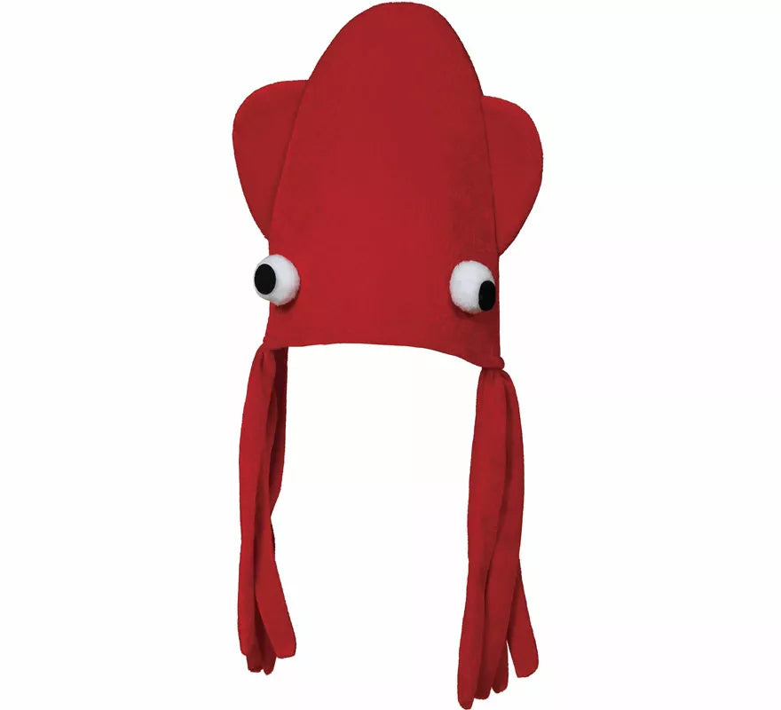 Translation missing: fr.Gorro de Pulpo rojo adulto