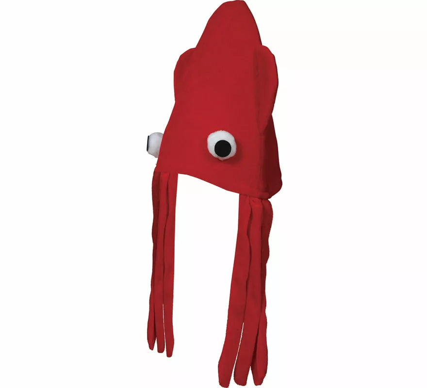 Translation missing: fr.Gorro de Pulpo rojo adulto