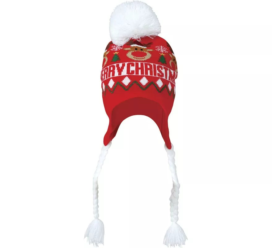 Translation missing: fr.Gorro de Reno con Trenzas