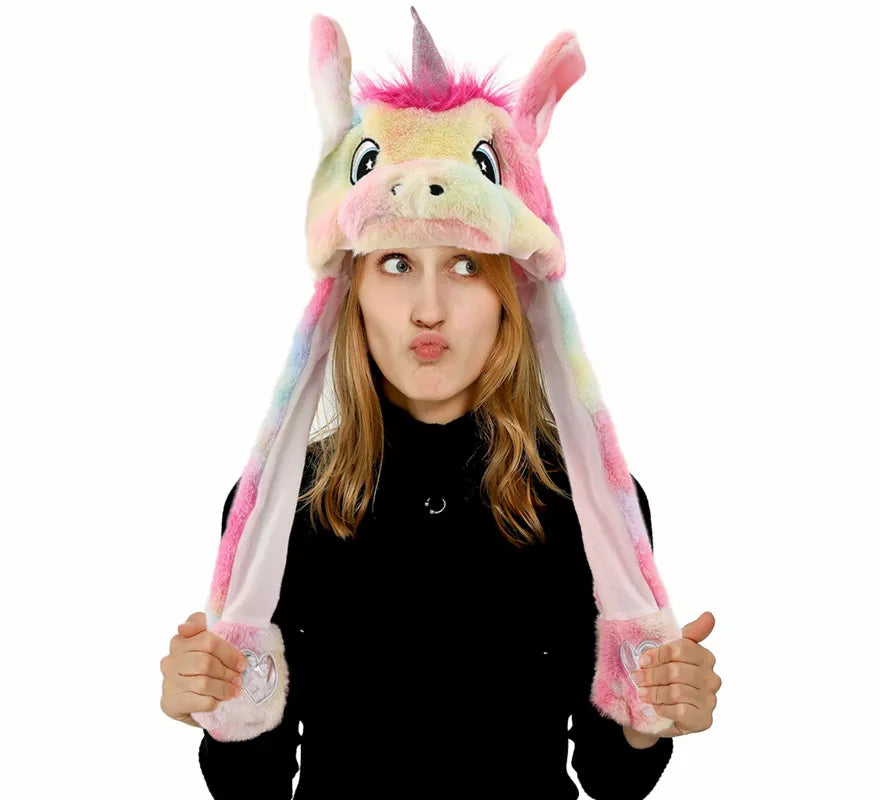 Translation missing: fr.Gorro de Unicornio con Oreja Móviles y Luz