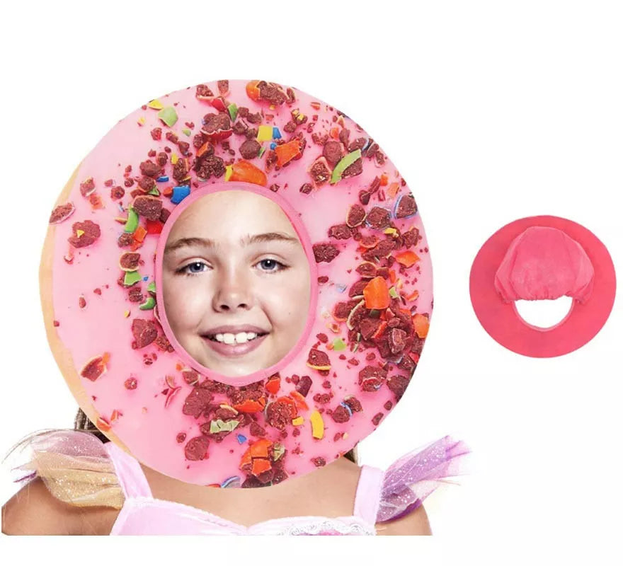 Translation missing: fr.Gorro Donut rosa y chispas