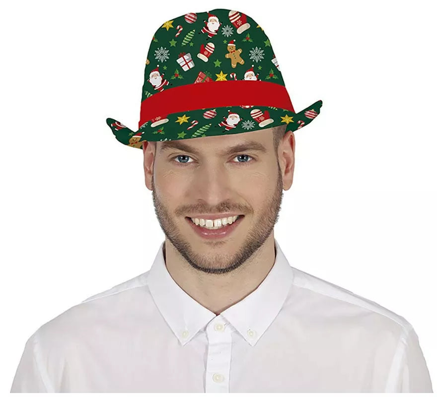 Translation missing: fr.Gorro Gángster Navideño verde