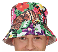 Chapeau hawaïen floral Aloha adulte