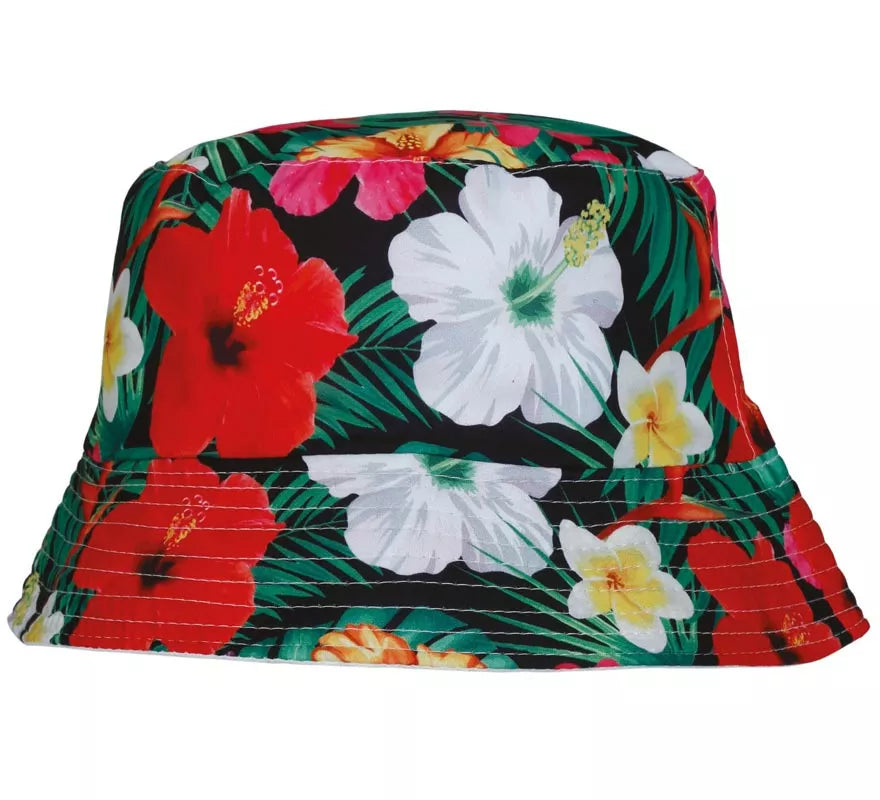 Translation missing: fr.Gorro Hawaiano Flores Tropical adulto