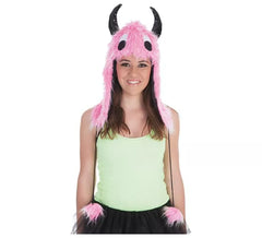 Chapeau de Monstre Rose