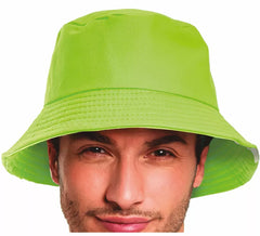 Chapeau néon de différentes couleurs pour adultes